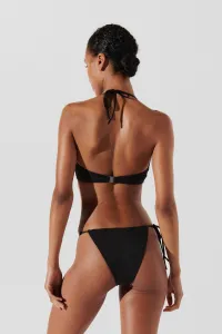 Plavky Karl Lagerfeld Karl Dna Glam String Bottoms Black