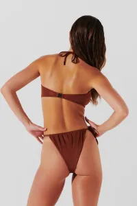 Plavky Karl Lagerfeld Karl Dna Glam String Bottoms Copper