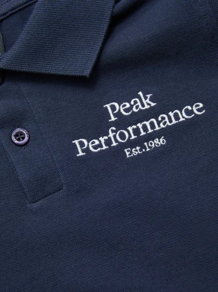 Polokošeľa Peak Performance Jr Original Polo Blue Shadow