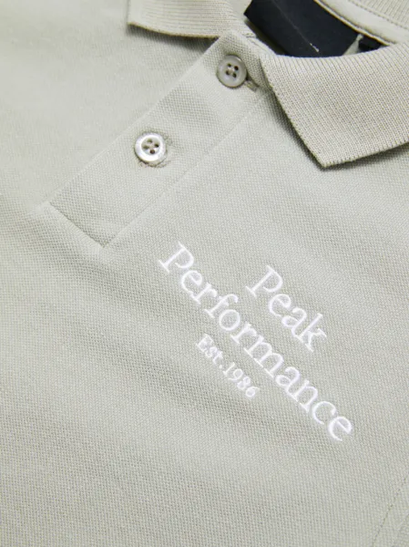 Polokošeľa Peak Performance Jr Original Polo Limit Green