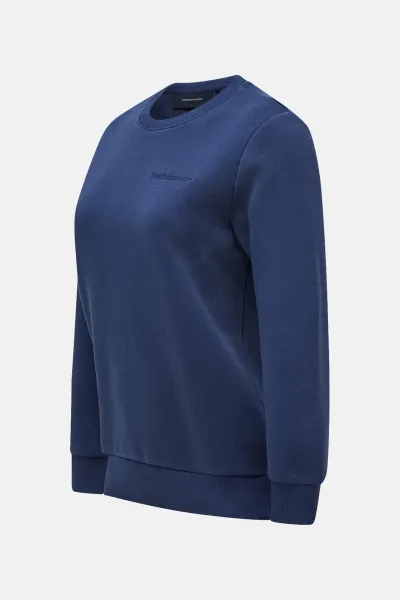 Mikina Peak Performance W Original Small Logo Crew Blue Shadow