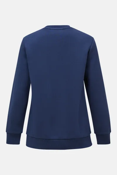 Mikina Peak Performance W Original Small Logo Crew Blue Shadow