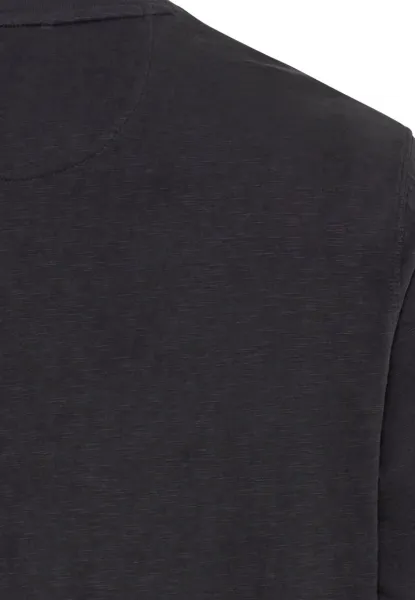 Tričko Camel Active Nos Henley 1/1Arm Graphite Gray