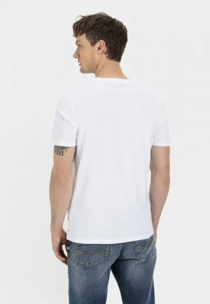 Tričko Camel Active Nos T-Shirt 1/2Arm White