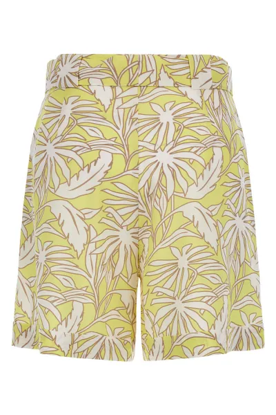 Šortky Woolrich Printed Fluid Short Sunny Lemon Flower