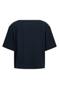 Tričko Woolrich Graphic T-Shirt Melton Blue