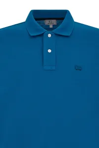 Polokošeľa Woolrich Classic American Polo Snorkel Blue