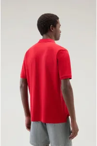 Polokošeľa Woolrich Classic American Polo Sky Red