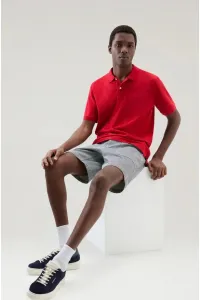 Polokošeľa Woolrich Classic American Polo Sky Red