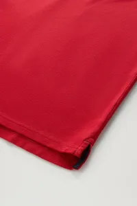 Polokošeľa Woolrich Classic American Polo Sky Red