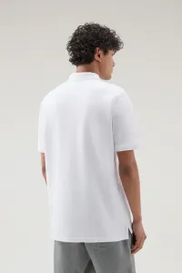 Polokošeľa Woolrich Classic American Polo Bright White
