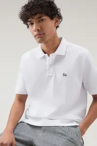 Polokošeľa Woolrich Classic American Polo Bright White