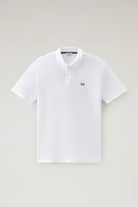 Polokošeľa Woolrich Classic American Polo Bright White