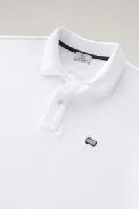 Polokošeľa Woolrich Classic American Polo Bright White