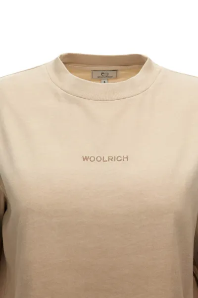 Tričko Woolrich Dip Dye T-Shirt Light Oak