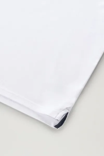 Polokošeľa Woolrich Classic American Polo Bright White