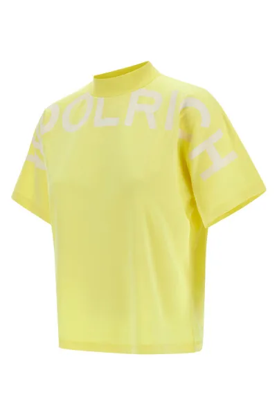Tričko Woolrich Trail Logo T-Shirt Sunny Lemon