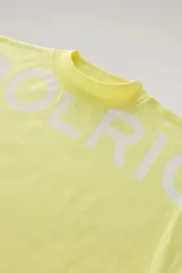 Tričko Woolrich Trail Logo T-Shirt Sunny Lemon