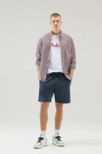 Tričko Woolrich Embroidered Logo T-Shirt Bright White