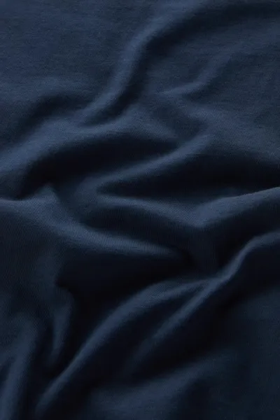 Tričko Woolrich Embroidered Logo T-Shirt Melton Blue