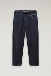 Nohavice Woolrich Easy Pant Melton Blue