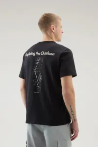 Tričko Woolrich Trail T-Shirt Black