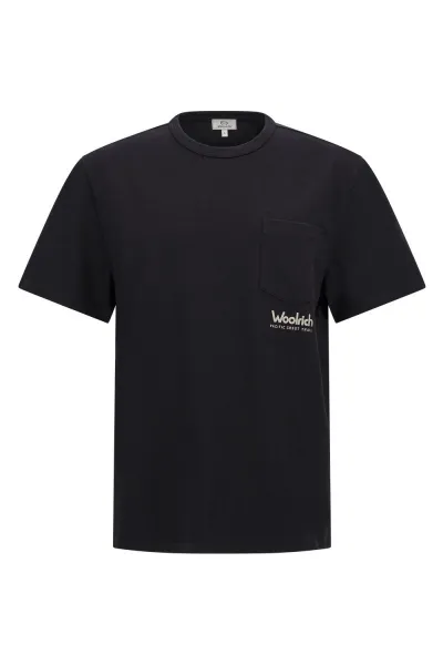Tričko Woolrich Trail T-Shirt Black