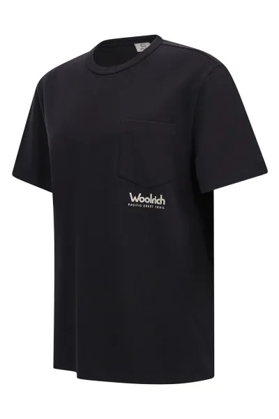 Tričko Woolrich Trail T-Shirt Black