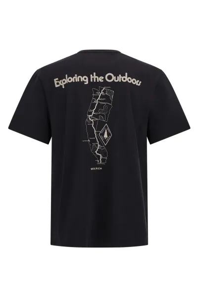 Tričko Woolrich Trail T-Shirt Black