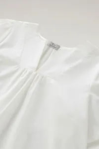 Blúzka Woolrich Poplin Blouse Plaster White
