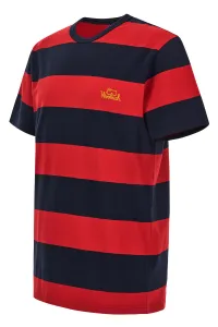 Tričko Woolrich Striped T-Shirt Red Stripe