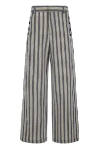 Nohavice Woolrich Marine Pant Melton Blue Stripe