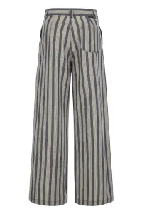 Nohavice Woolrich Marine Pant Melton Blue Stripe