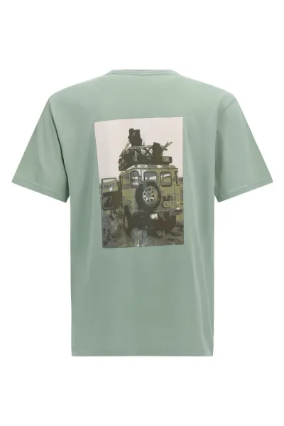 Tričko Woolrich Safari T-Shirt Sage