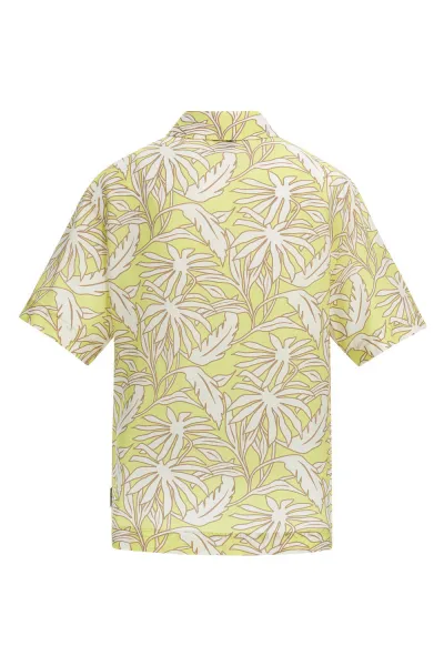 Košeľa Woolrich Printed Fluid Shirt Sunny Lemon Flower