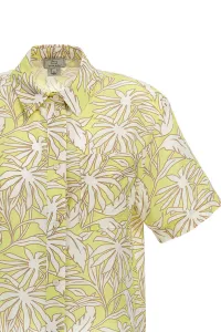Košeľa Woolrich Printed Fluid Shirt Sunny Lemon Flower