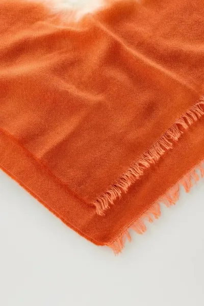 Šatka Woolrich Buffalo Tye Dye Scarf Koi Check