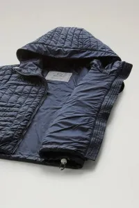 Vesta Woolrich Pertex Padded Vest Melton Blue