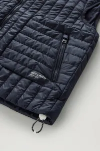Vesta Woolrich Pertex Padded Vest Melton Blue