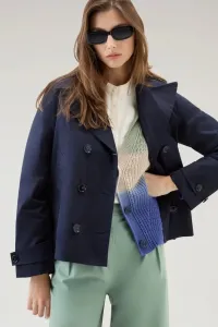 Bunda Woolrich Havice Peacoat Melton Blue