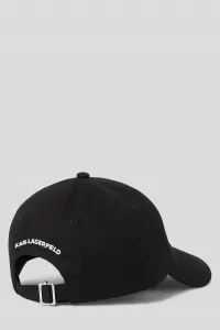 Šiltovka Karl Lagerfeld K/Ikonik 2.0 Cap Black