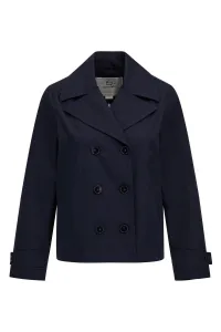 Bunda Woolrich Havice Peacoat Melton Blue
