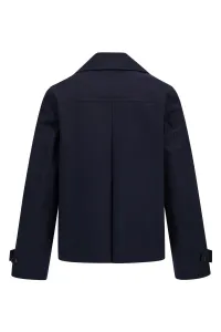 Bunda Woolrich Havice Peacoat Melton Blue