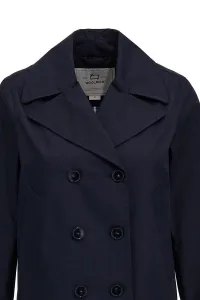 Bunda Woolrich Havice Peacoat Melton Blue
