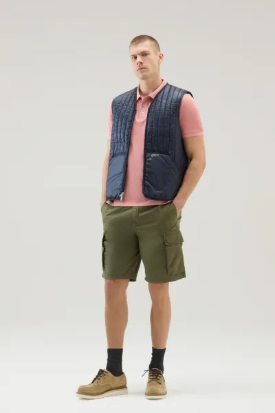 Polokošeľa Woolrich Mackinack Polo Coral Sand