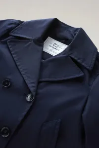 Bunda Woolrich Havice Peacoat Melton Blue