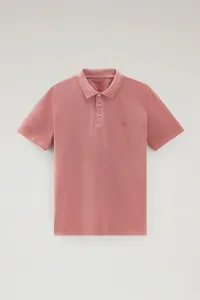 Polokošeľa Woolrich Mackinack Polo Coral Sand