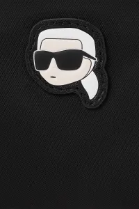 Peňaženka Karl Lagerfeld Ikon Nylon Md Bfd Wllt Black