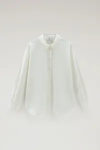 Košeľa Woolrich Poplin Shirt Plaster White