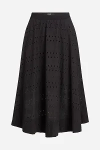 Sukňa Karl Lagerfeld Embroidery Skirt Black